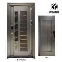 Portes en aluminium coupe-feu MDF pour bâtiments - Portes intérieures de sécurité coupe-feu