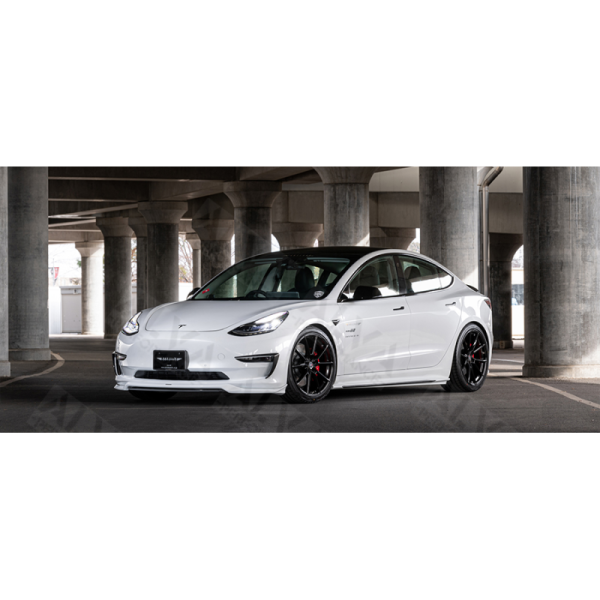 TESLA MODEL 3 Sedan September 2023 ATS Type Dry Carbon Fiber Side Skirts Body Kits for Stylish Exterior Modification
