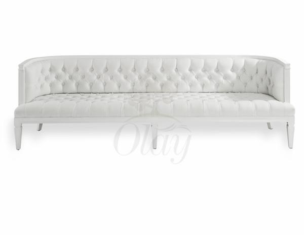 Elegant Wooden Sofa Dubai white Wedding Furniture Sofa and Event Rental Sofas for Sale