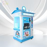Máquina de venta de helados al aire libre 3000W con pantalla táctil de 21,5 pulgadas