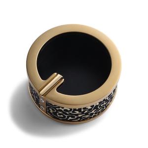 Fashion SGS 90*135mm Antique Metal Pocket Ashtray Grey Color