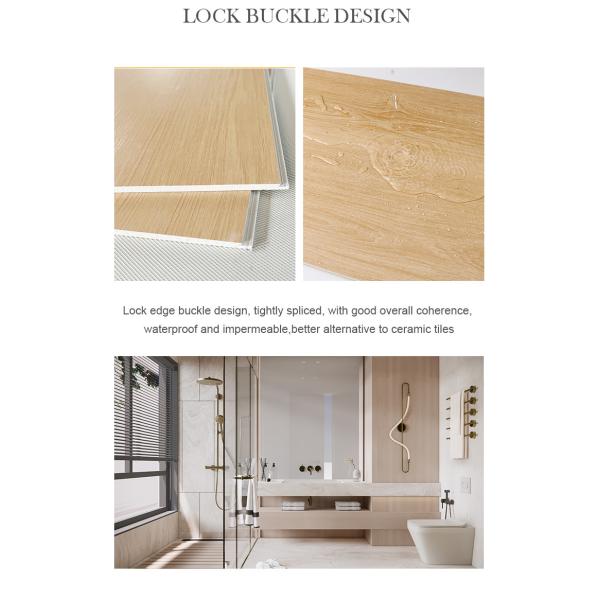 B1 Painel de parede SPC composto de pedra plástica à prova de fogo para banheiro