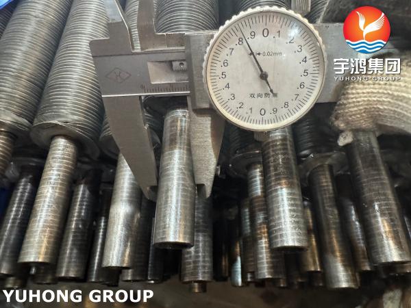 ASME SA179 Carbon Steel Seamless Tube with 1060 Aluminum L Type Fin Tube