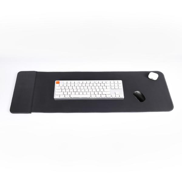 Custom Waterproof Rubber RGB Gaming Mouse Pad Wireless Charging Desk Space