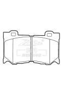 Lexus LS460 Cerâmica D1282, Advics Sistema de travagem OEM 04465-0W110