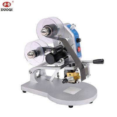 Máquina de codificação semi-automática DUOQI DY-8 para data de validade e eficiência de impressão por lotes