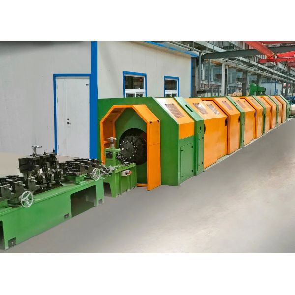 LZ Straight-Line Steel Wire Rope Stranding Machine with 1+6 Structure Φ9.53-17.8mm Strand Diameter and Minimum 1860MPa Tensile Strength