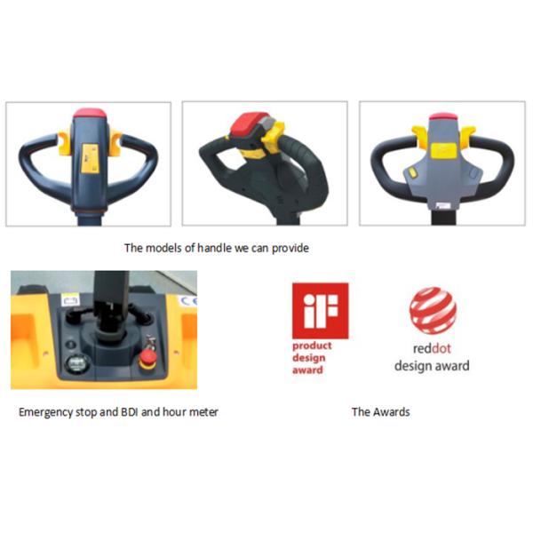 1500кг полностью электрический небольшой паллет Джек для узкой мастерской прохода