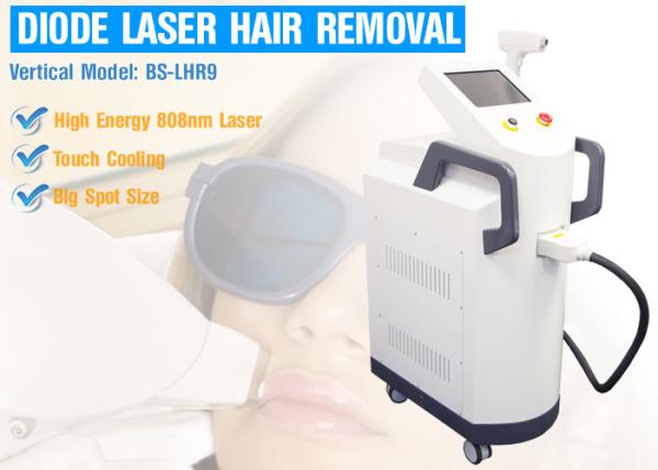 10.1 Inch Touch LCD IPL Laser Hair Removal Machine 0 - 160J/Cm2