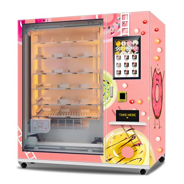 Quiosque da máquina de venda automática dos alimentos frescos da salada do FCC do CCC para interno