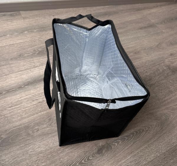 Custom Travel Camping Collapsible Reusable Large Capacity Insulated Insulate Tote Shopping Cooler Lunch Bag Bags For Grocer
