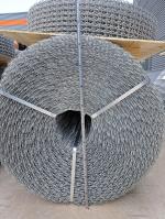 Malla reforzada anticorrosión para tuberías CWC de 2.6 MM, 190.5 mm de ancho por rollo, PARA ingeniería hidráulica