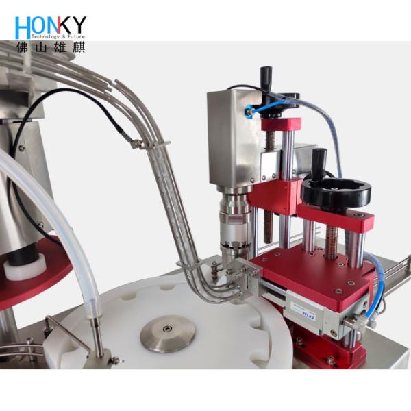 Diluente Vial Filling And Sealing Machine Vial Filling Equipment de 2400 BPH