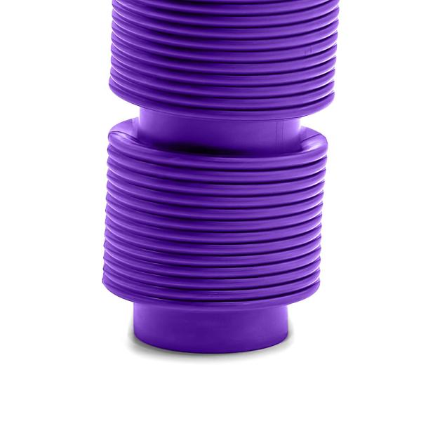 Molded Round Neoprene Bellow Purple Rubber Flexible Bellows