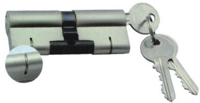 Silver Entry Door Security Locks / Household High Security Residential Locks