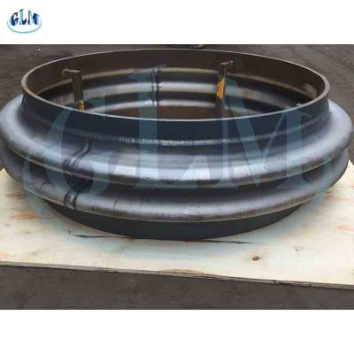 300x3mm Duplex Dish Ends para navio de pressão Jogged cabeça elíptica