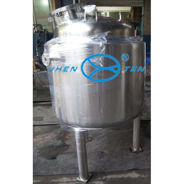 Chemical Kettle Liquid Nitrogen Storage Tank Stainless Steel Tanks For Shampoo With Manhole