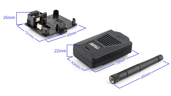 RadioMaster 2.4GHz RM 4IN1 Multi-protocol Module  FPV TX Transmitter Connector Long Range Radio for Racing Drone