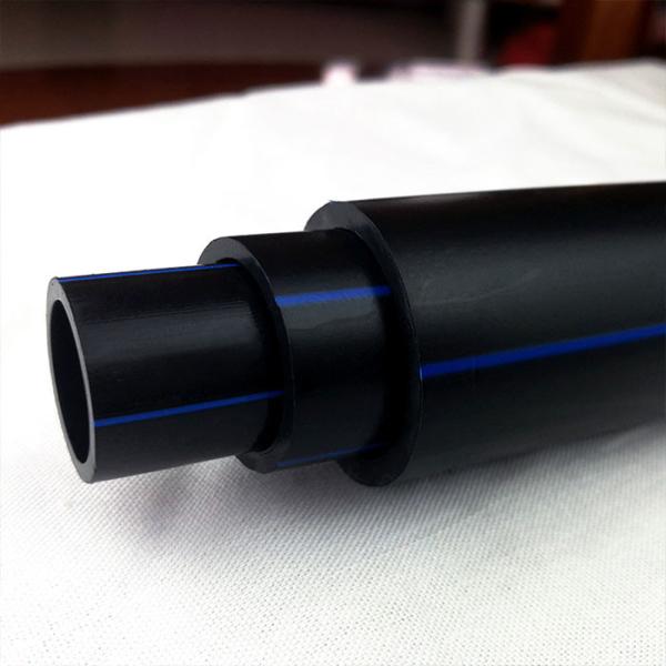 Tubulação reta do Hdpe do comprimento 1000mm do grande diâmetro para a fonte da água fria