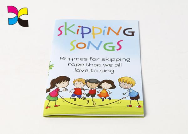 Saddle Stitching CMYK Color Children'S Book Printing , Softcover Self Publish Kids Book