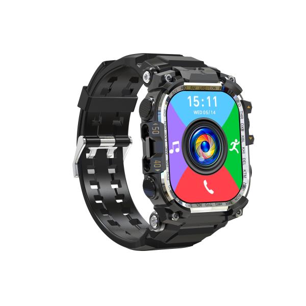 Global Version Q888 4G Smart Watch With 2.06 Inch AMOLED HD Screen Pull-out Rotating Camera And Quad Core CPU Android 8.1 OS