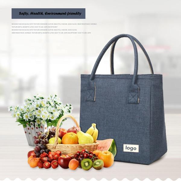 Water Resistant 23*15*25cm Insulated Cooler Bags Oxford +Pe Foam