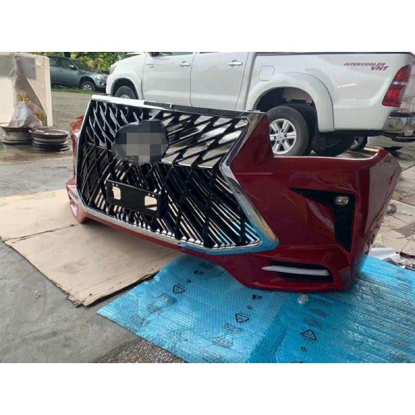 Black Car Body Kit For Toyota Hilux Revo Change To Lexus