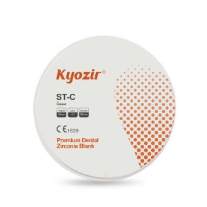 ST-C Pre Shaded Dental Zirconia Blank Super Translucent BL1-BL4 Shades