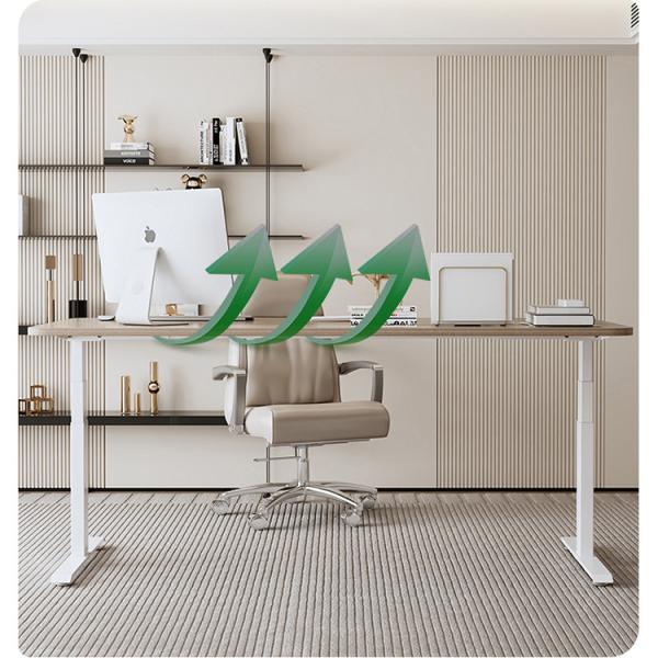 Общая коммерческая мебель Деревянное зерно Белое электрическое стоячее столовое для учителей