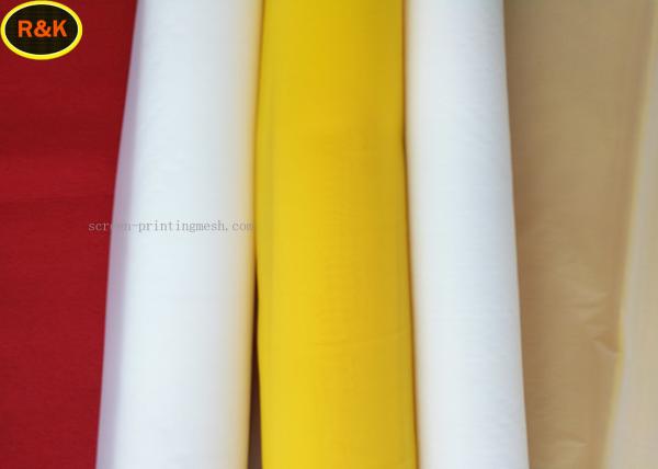 High Strength Nylon Mesh Netting Rolls , Polyester Printing Mesh Anti Corrosion