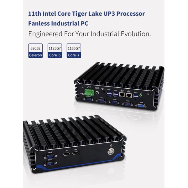 Процессор IBOX-3026 без вентилятора для промышленного мини-PC 1135G7 с сертификацией CE FCC ROHS