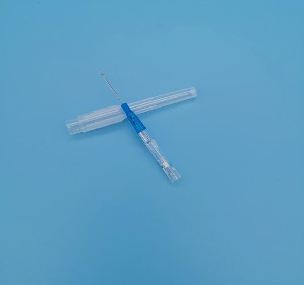 Single Patient Catheters Satefy Type Disposable Piercing Needles 20G Pink CE ISO13485
