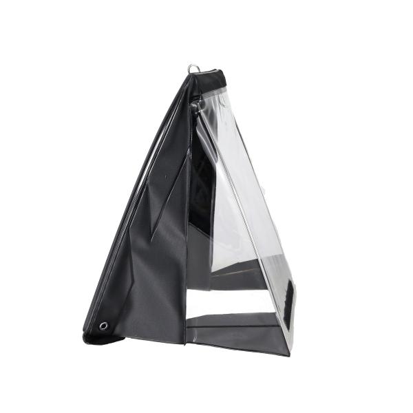 Business PVC Plastic Black Waterproof Clipboard for Outdoor Writing Holds Books