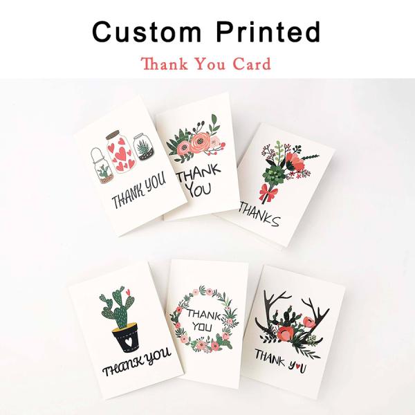Custom E-commerce Mailer Box Set with Thank You Card Tissue Paper and Sticker Recyclable