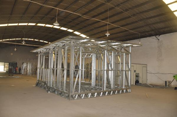 Prefabricated House Modular Home Prefab Garden Studio With Light Steel Frame Storage