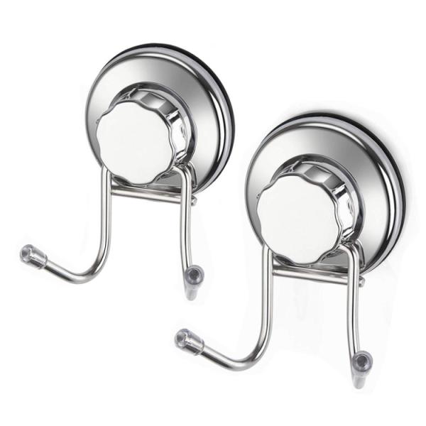 Strong Suction Cup Hook Bathroom Stainless Steel Modern Bathroom Towel Hooks