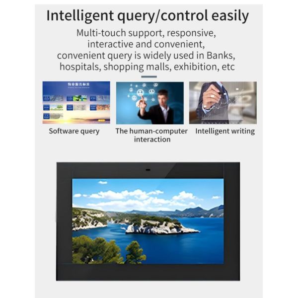43 inch wall mounted high-definition lcd screen for advertising outdoor price