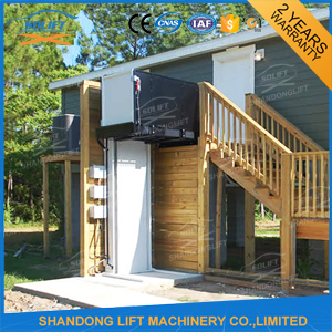 подъем Гидро-кресло-коляскы кресло-коляскы CE 250kgs 4.5m гидровлическим домашним выведенный из строя лифтом