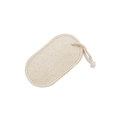 Pure Natural Oval Loofah Scrubbing Sponge , Loofah Body Cleanser Luffa Bath Sponge
