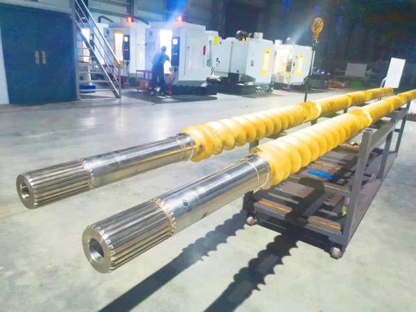 Pelletizer Extruder CMP308 Screw Shafts Maris Screw Shafts For Petrochemical Company