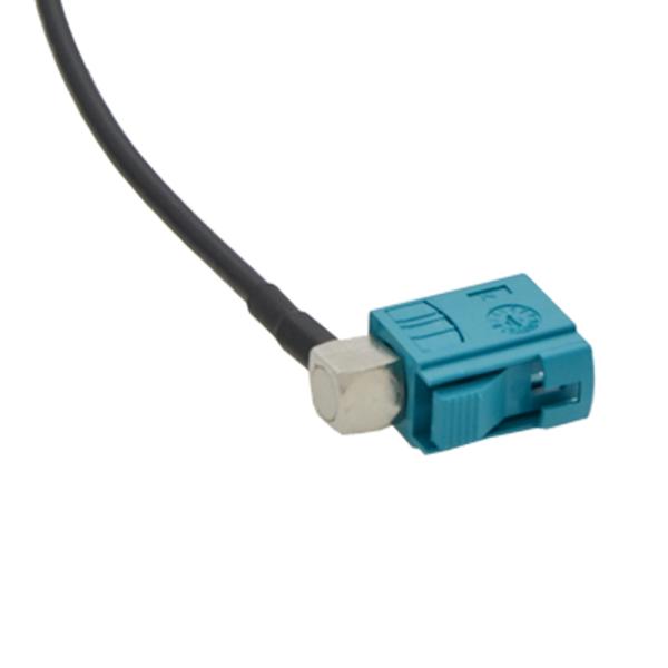 RF Coaxial RG174 Waterproof Electric Cable Fakra Z Female Jack To SMA Male 5m