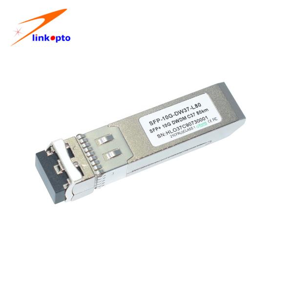FTTX SFP+ 10G DWDM C37 80KM Optic Transceiver Module
