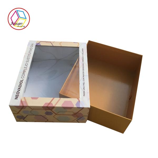 Necklace Packaging Jewelry Paper Gift Box Foil Stamping Paper Drawer Box