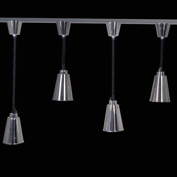 Покрашенный медью свет украшения грелки еды лампы жары формы конуса электрический