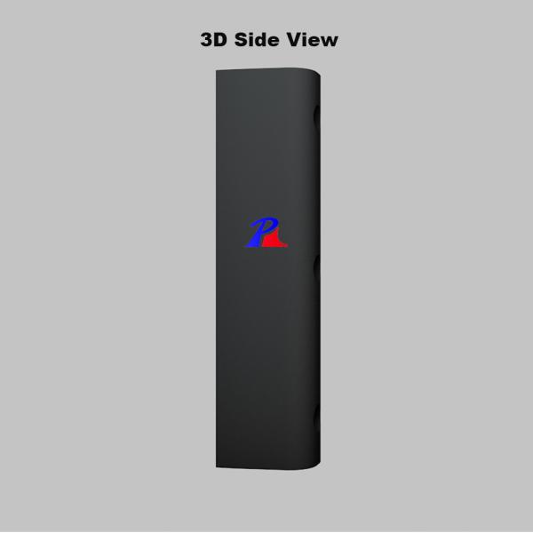 Type D Rubber Fender for Marine Ship Boat CCS/BV/SGS/ABS Certified and Black/Grey Color