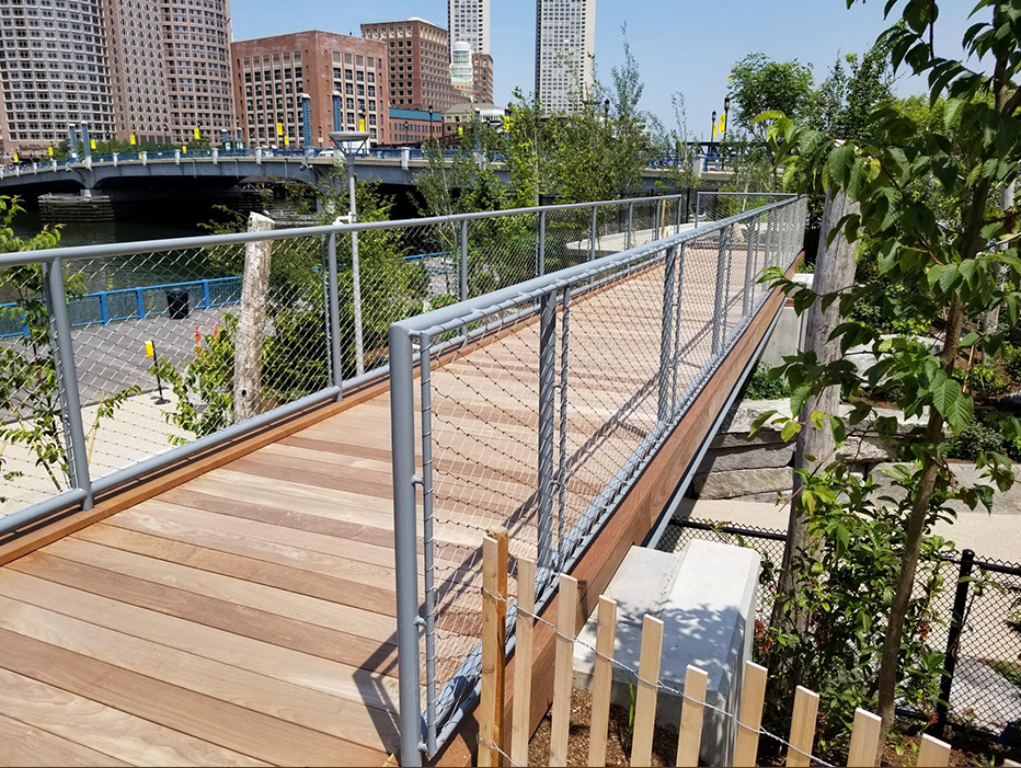 Stainless Steel Anti Corrosion Strong Wire Rope Mesh Use For Stair Railing Mesh