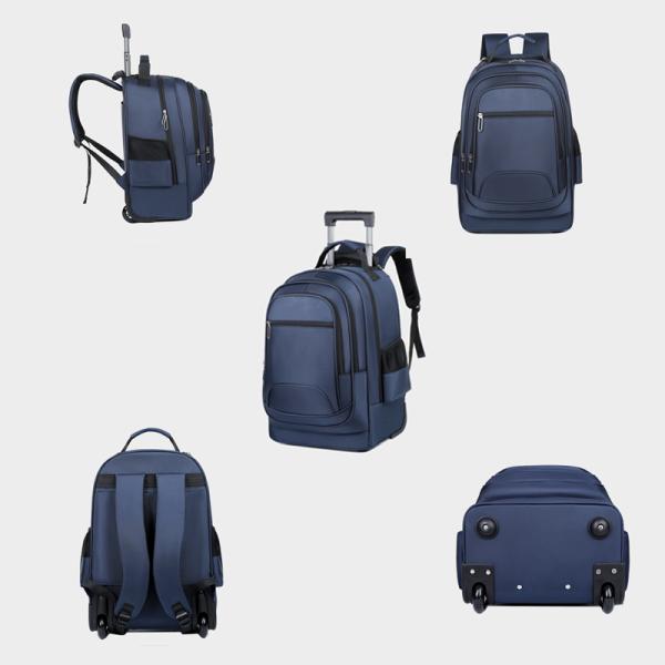 Sympathybag Wholesale Waterproof Trolley Backpack Large Capacity Pull rod Travel Bag custom logo backpack designer backpack