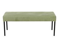 Banco de tecido verde DC-7555 de design elegante Instalação fácil para uso doméstico