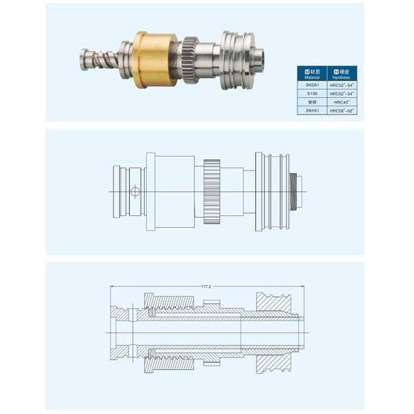 S316 Plastic Mould Parts Mold Cavity Inserts Cosmetic Mould Accessories Assembly