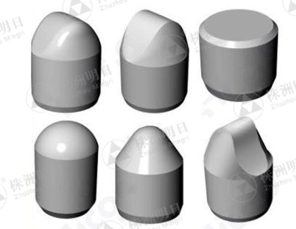 Os produtores personalizados do carboneto de tungstênio abotoam a ponta para o bocado de perfuração da rocha